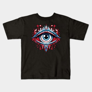 Evil Eye Cartoon Kids T-Shirt